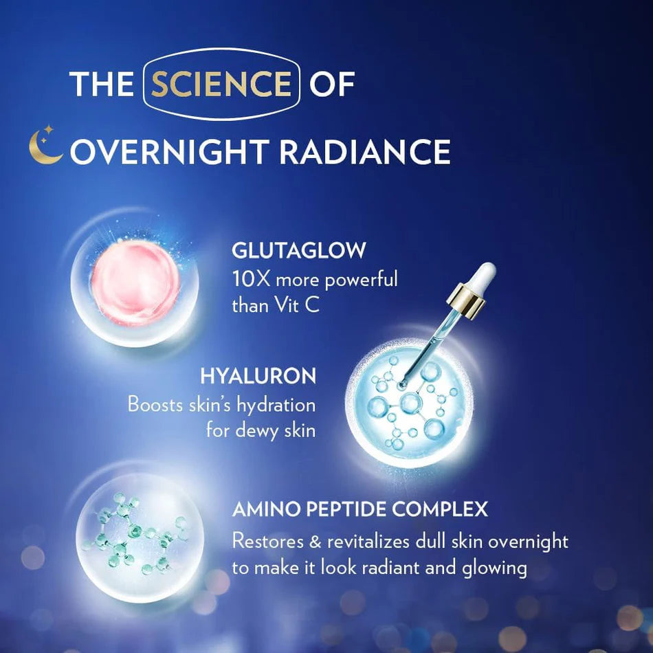 Vaseline Gluta-Hya Overnight Radiance, Serum-In-Lotion 300ml