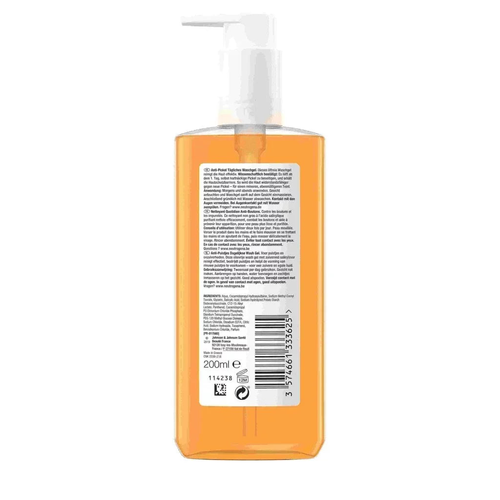 Neutrogena Anti Pickel Tagliches Waschgel - Classy Touch Pk