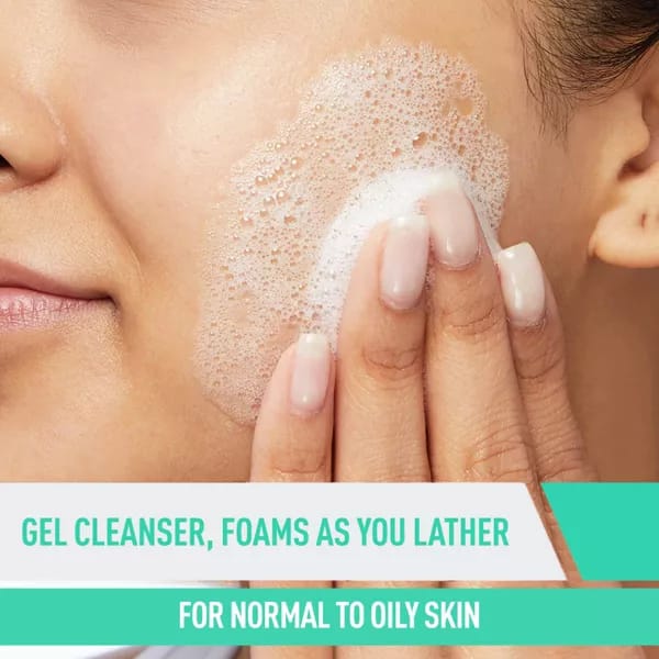 CeraVe Foaming Facial Cleanser for Normal to Oily Skin