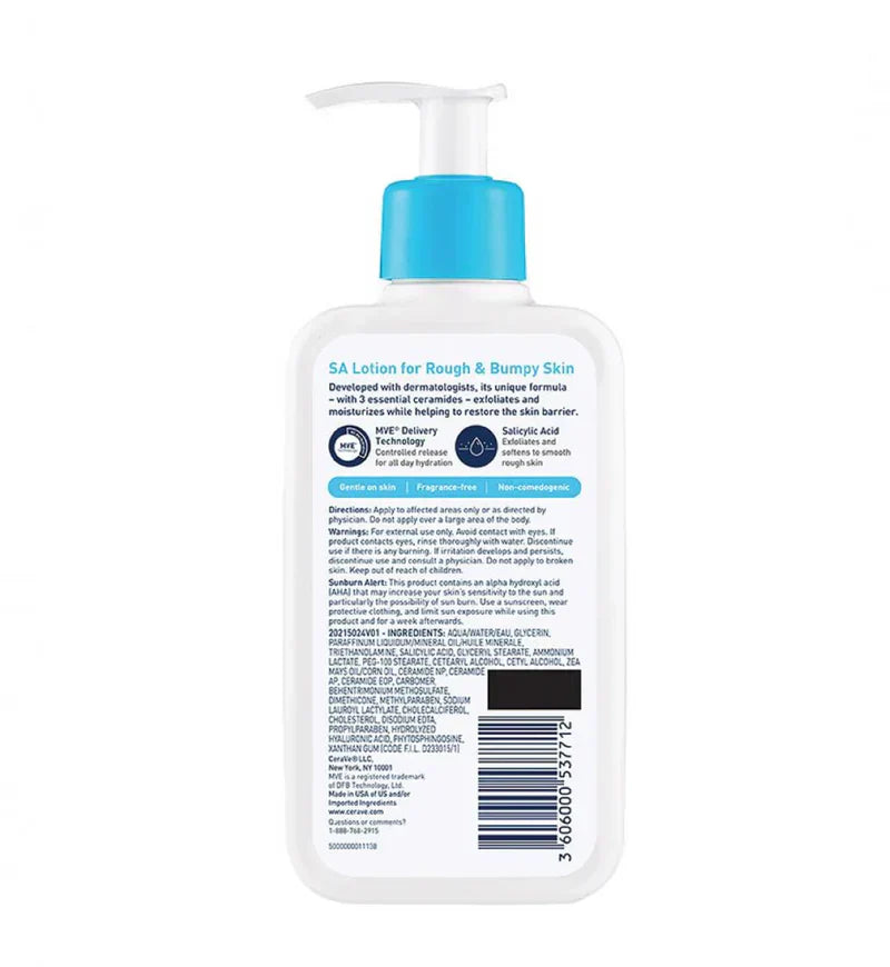 CeraVe SA Lotion for Rough &amp; Bumpy Skin