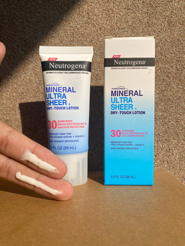Neutrogena Mineral Ultra Sheer Dry Touch Lotion sunscreen spf 30 - Classy Touch Pk