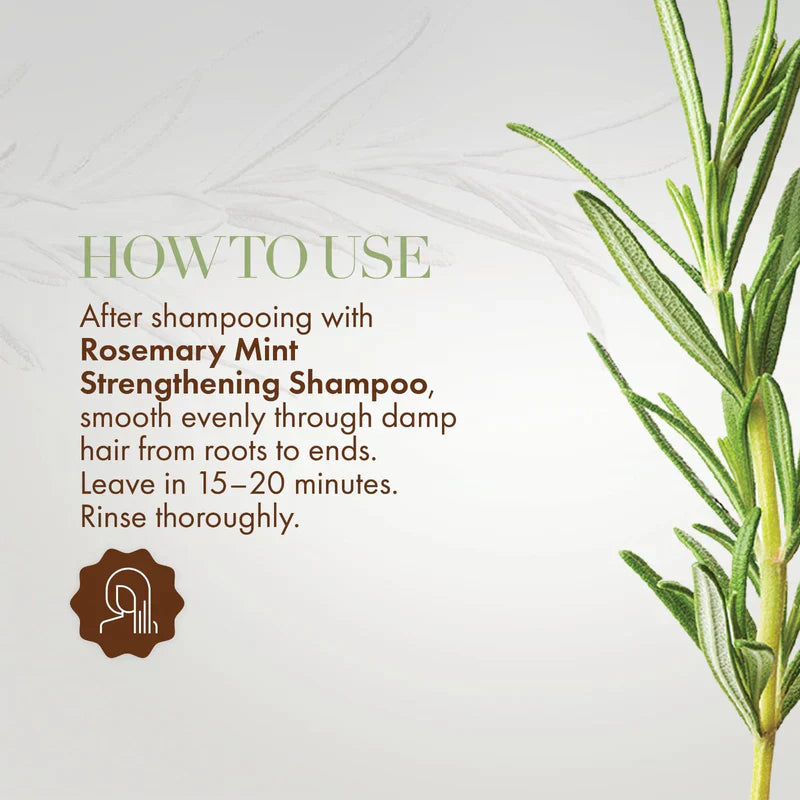 MIELLE Rosemary Mint Strengthening Hair Masque