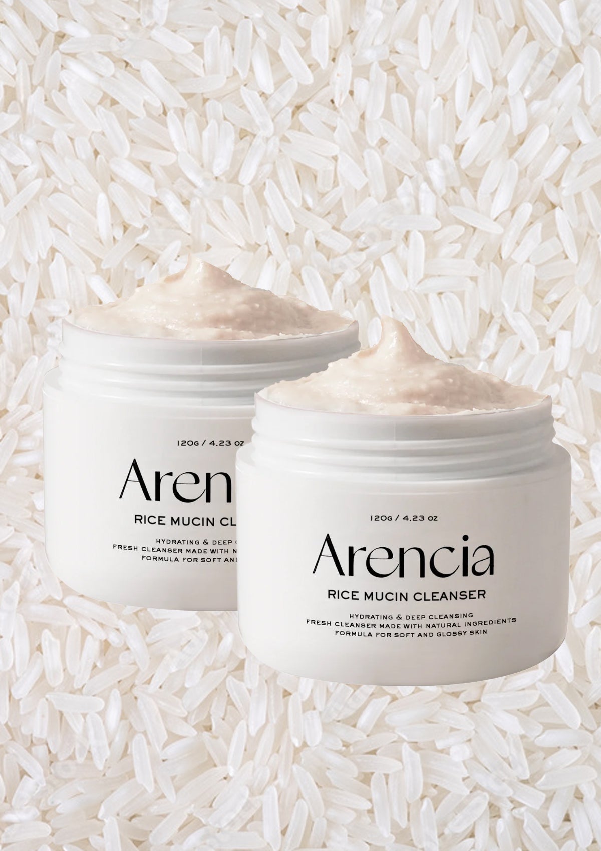 ARENCIA Rice Mucin Cleanser 120g