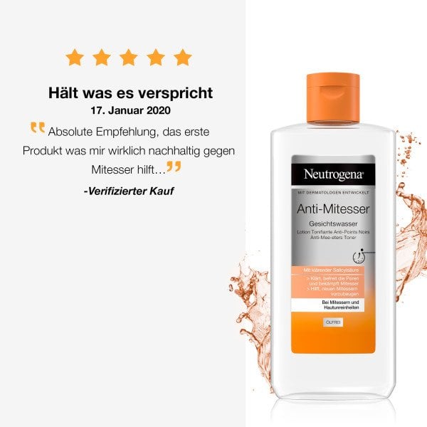 Neutrogena Anti- Mitesser  lotion tonifiante toner 200ml - Classy Touch Pk