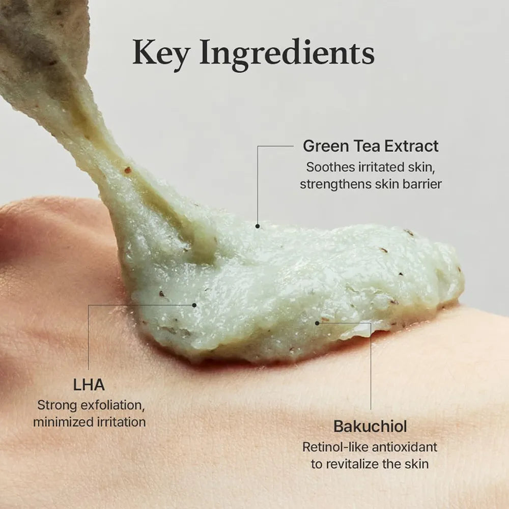 ARENCIA Salicylic Acid, Green Tea + LHA Deep Pore Rice Cake Cleanser 150ml
