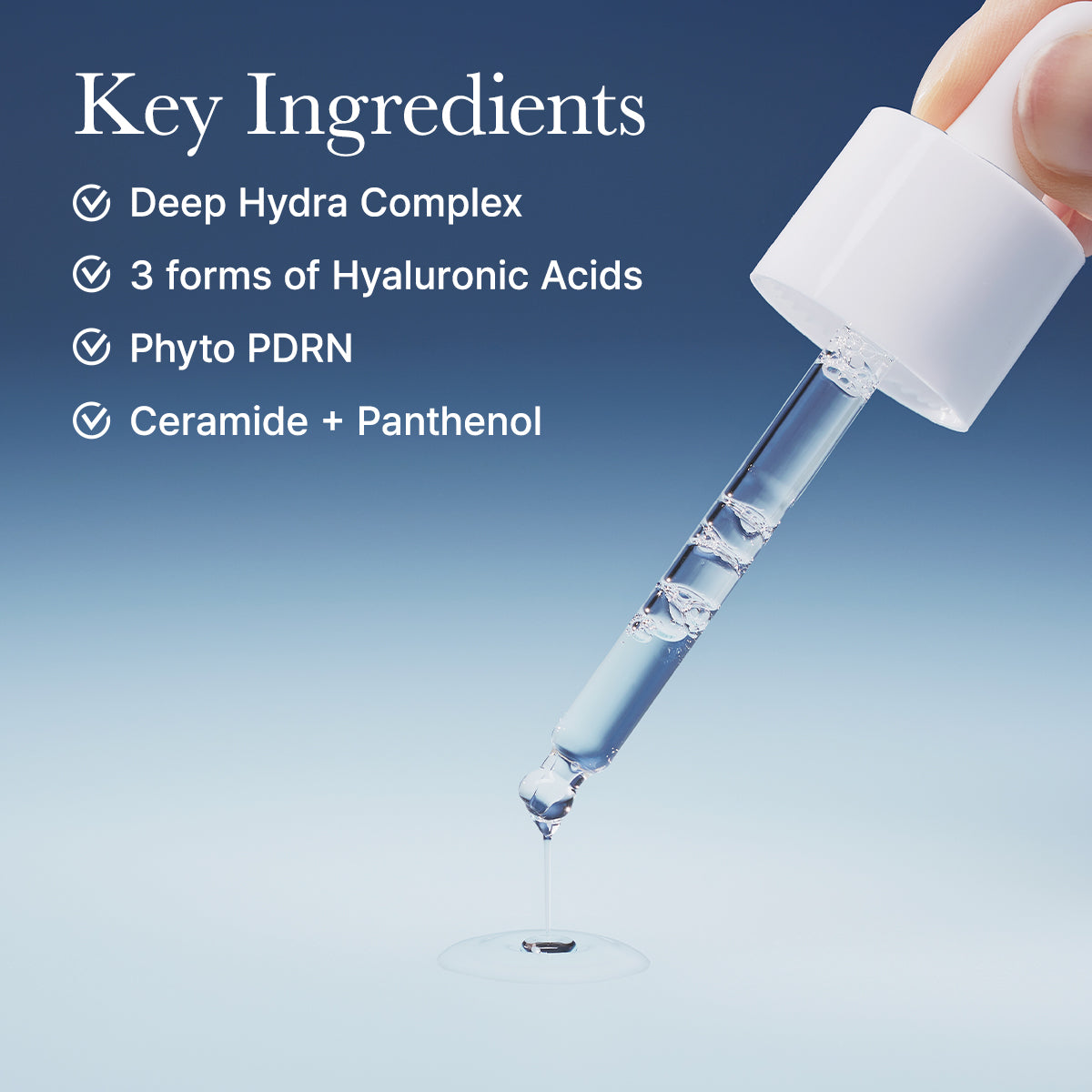 Arencia Deep Water Surge Serum, Hyaluronic Acid + PDRN + Ceramide 30ml