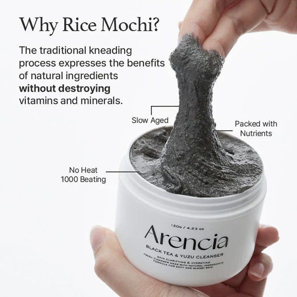 Arencia Black Tea & Yuzu Cleanser 120g